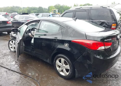 2013 Hyundai Elantra Gls из США, поврежденный, VIN KMHDH4AE4DU923541